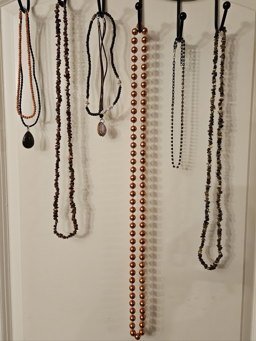 ✨ Boho Earthy Necklace Jewelry Bundle - Crystal, Stone Chip & Beaded Necklaces